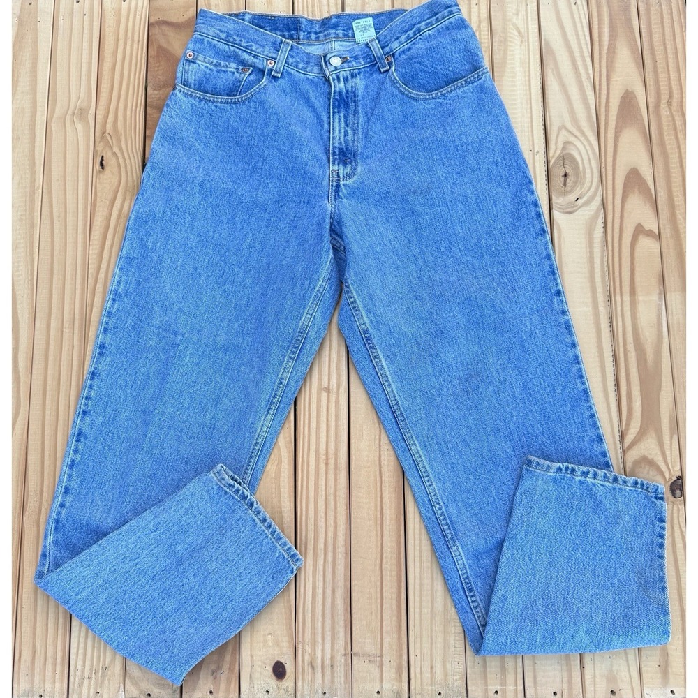 Vintage Levis 560 Loose Fit Tapered Leg Jeans Mens 31x34 Medium Wash Blue Denim